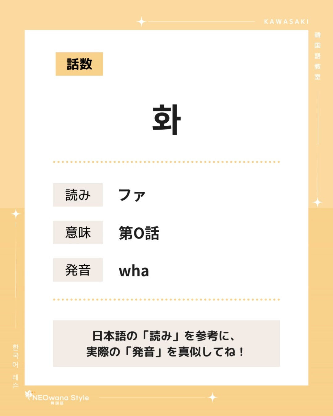 『화』▷話