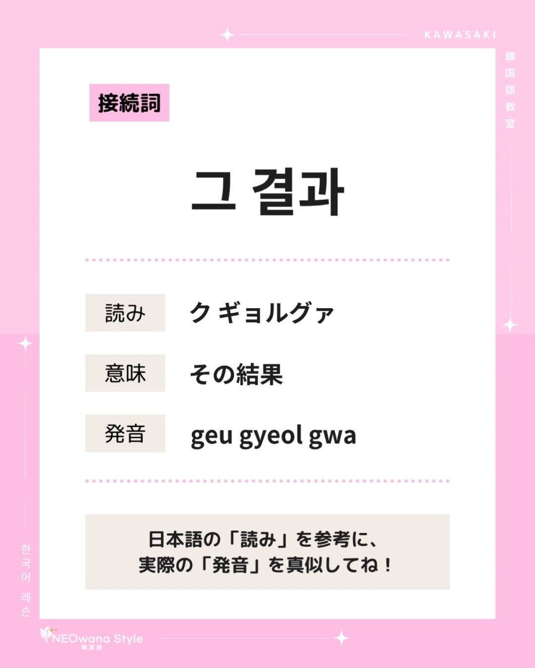 『그 결과』▷その結果